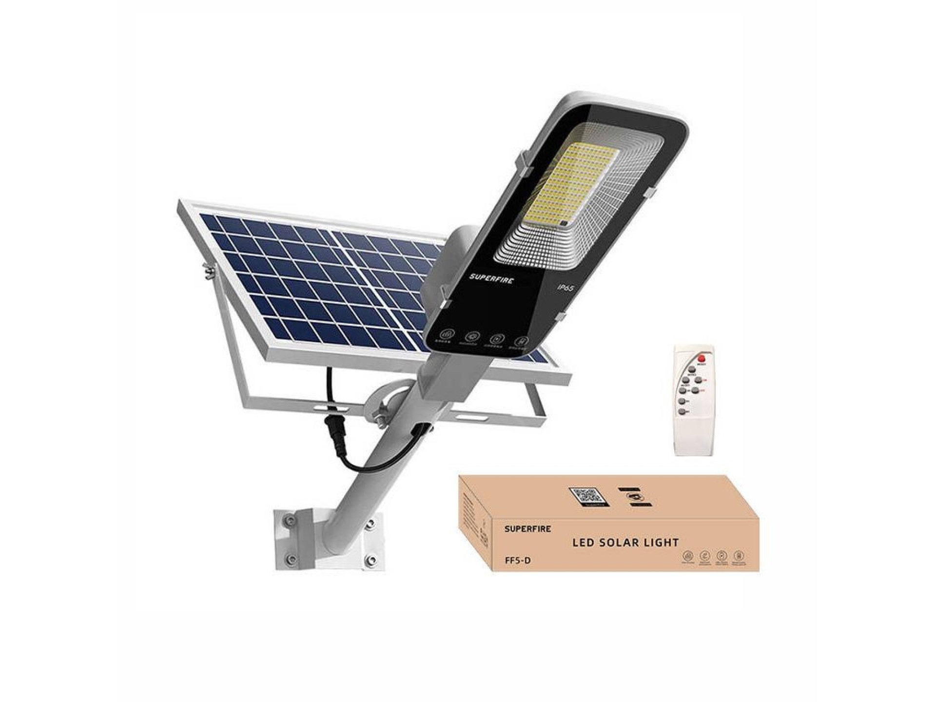 Lâmpada solar Superfire FF5-D – 486W, 1400lm, 20000mAh
