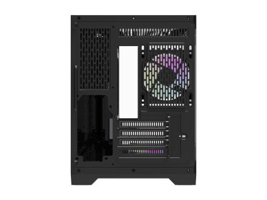 Gabinete para computador Darflash FT418 + 6 ventoinhas aRGB (preto)