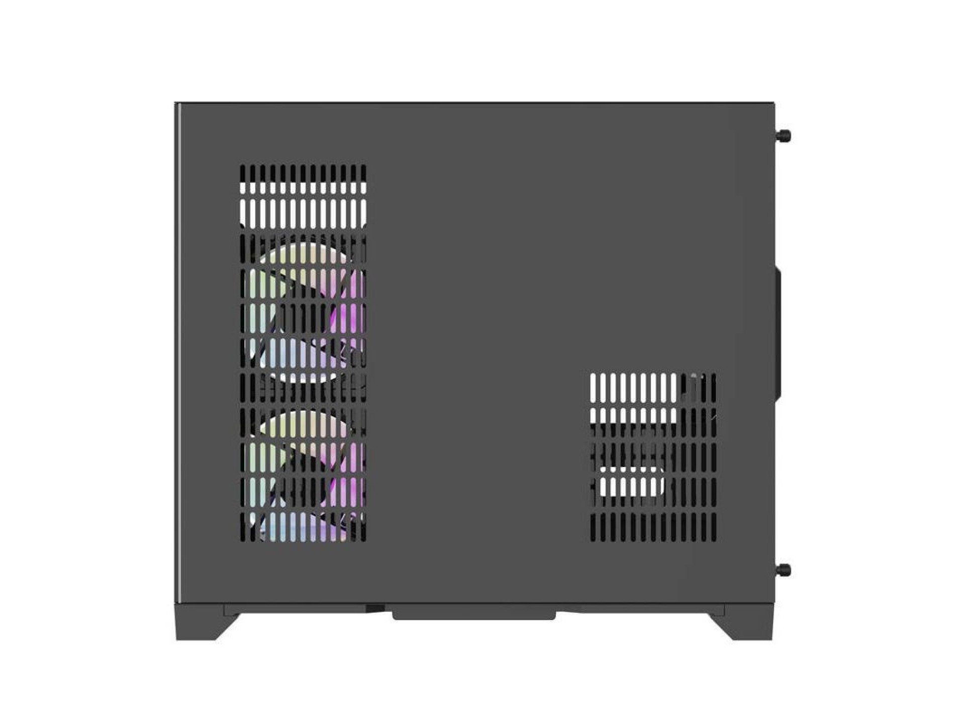 Gabinete para computador Darflash FT418 + 6 ventoinhas aRGB (preto)