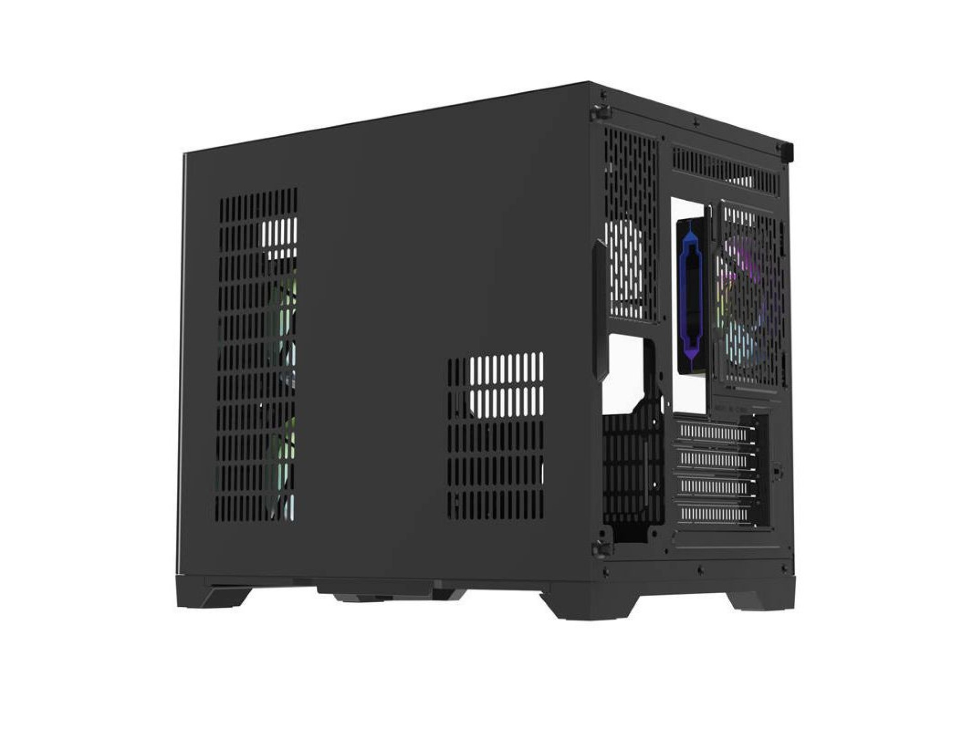 Gabinete para computador Darflash FT418 + 6 ventoinhas aRGB (preto)