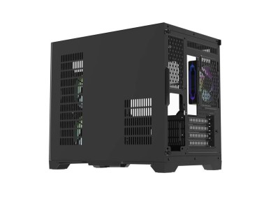 Gabinete para computador Darflash FT418 + 6 ventoinhas aRGB (preto)