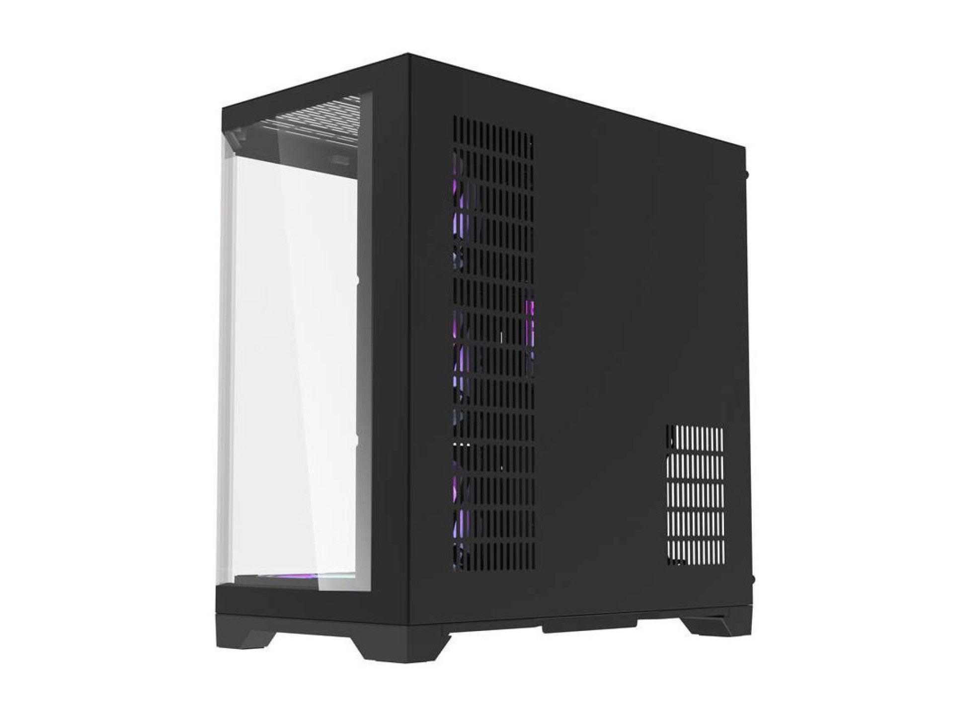 Gabinete para computador Darflash FT418 PRO + 7 ventoinhas aRGB (preto)