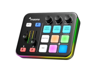 Placa de som Maono G1 Neo preta