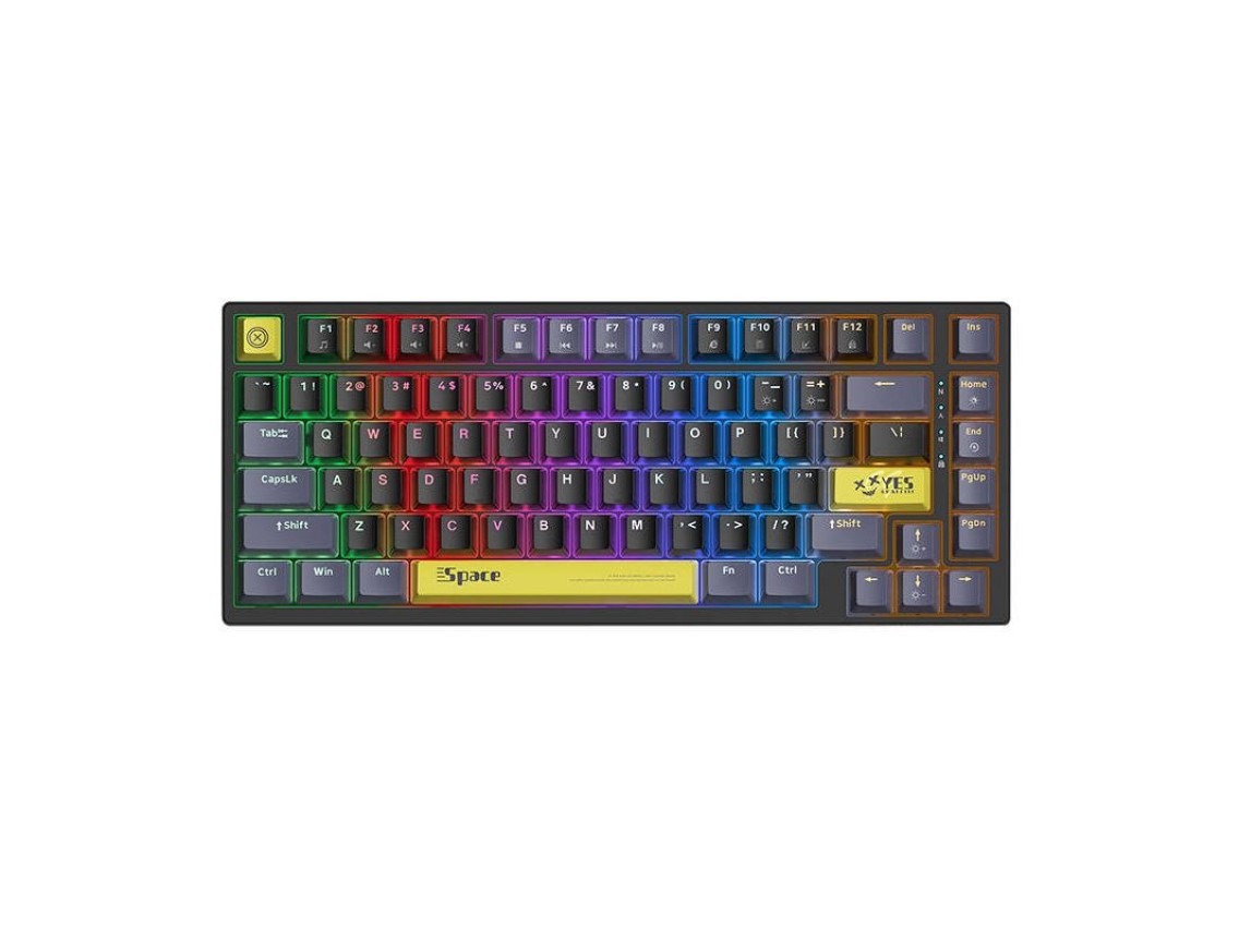 Teclado mecánico con cable USB ONIKUMA G52 de 82 teclas