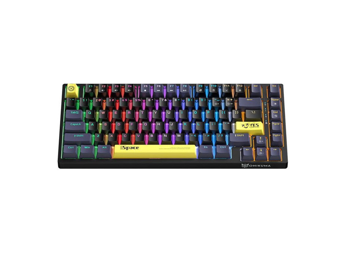 Teclado mecánico con cable USB ONIKUMA G52 de 82 teclas