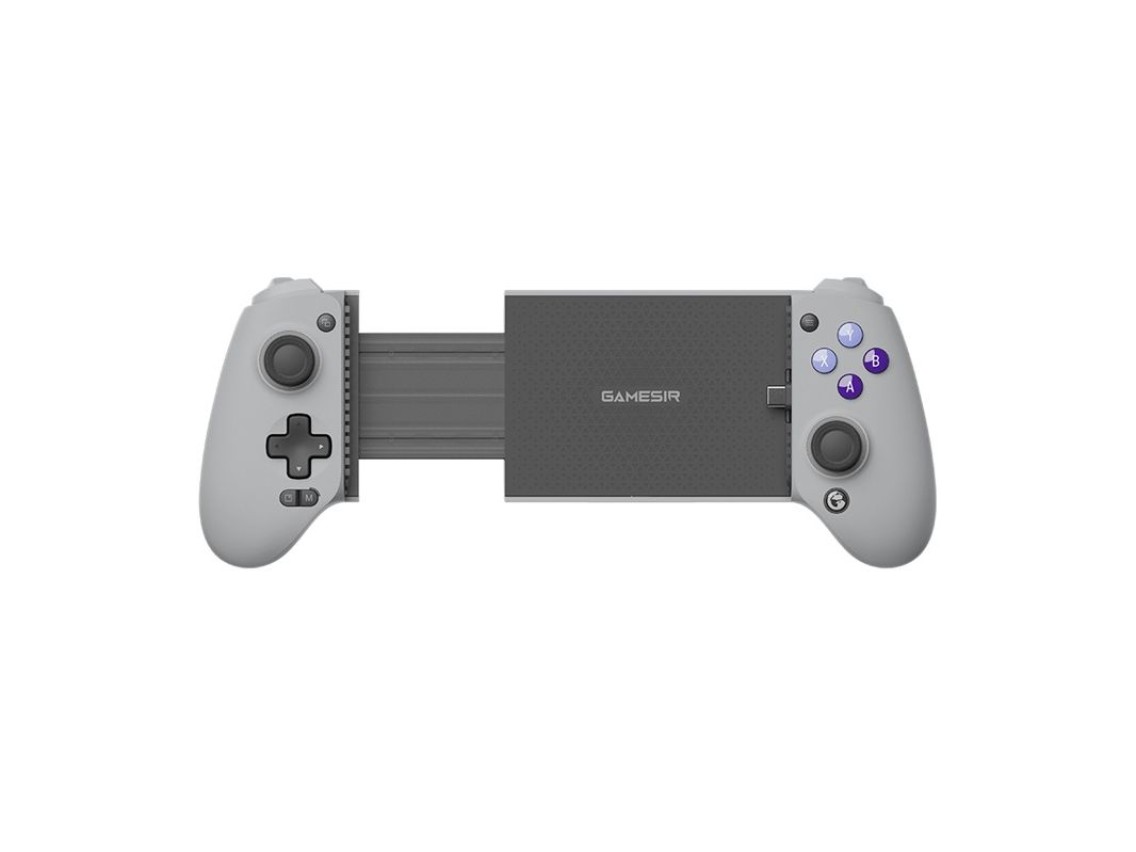 Controlador móvel GameSir G8 Galileo USB-C com suporte para celular (cinza) (N)