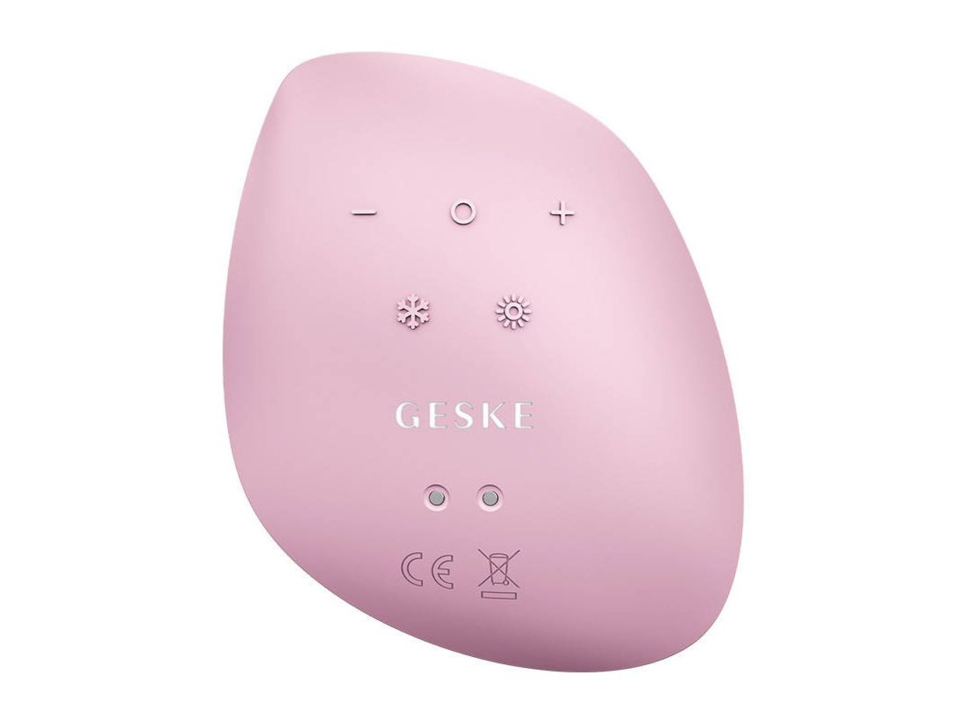 Mascarilla sónica cálida y fría 9 en 1 Geske con aplicación (rosa)