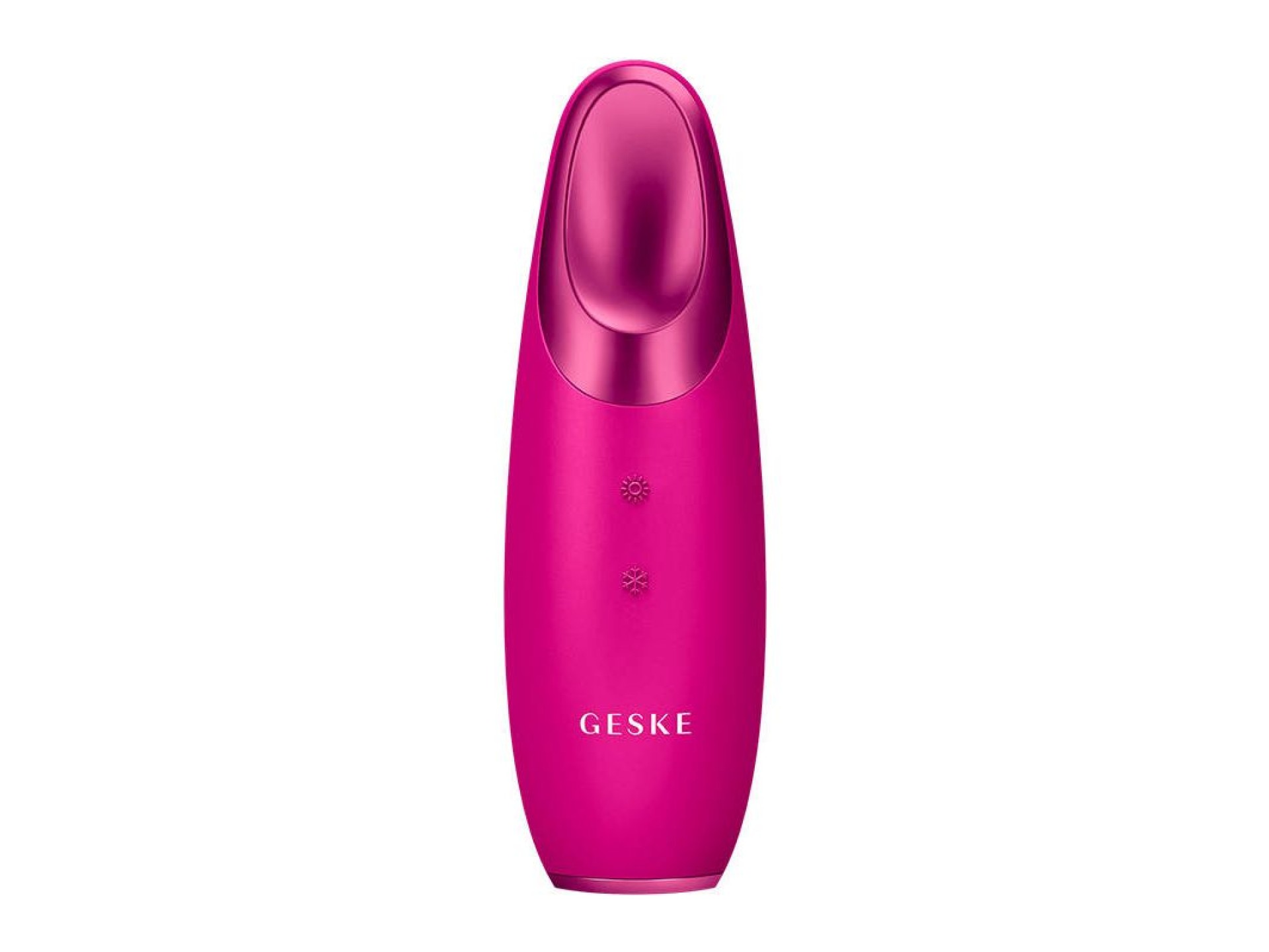 Energizante ocular cálido y frío 6 en 1 Geske con aplicación (magenta)