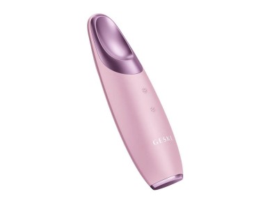 Energizador para os olhos quente e frio 6 em 1 Geske com APP (rosa)