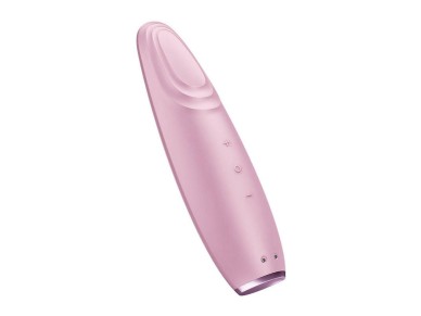 Energizador para os olhos quente e frio 6 em 1 Geske com APP (rosa)
