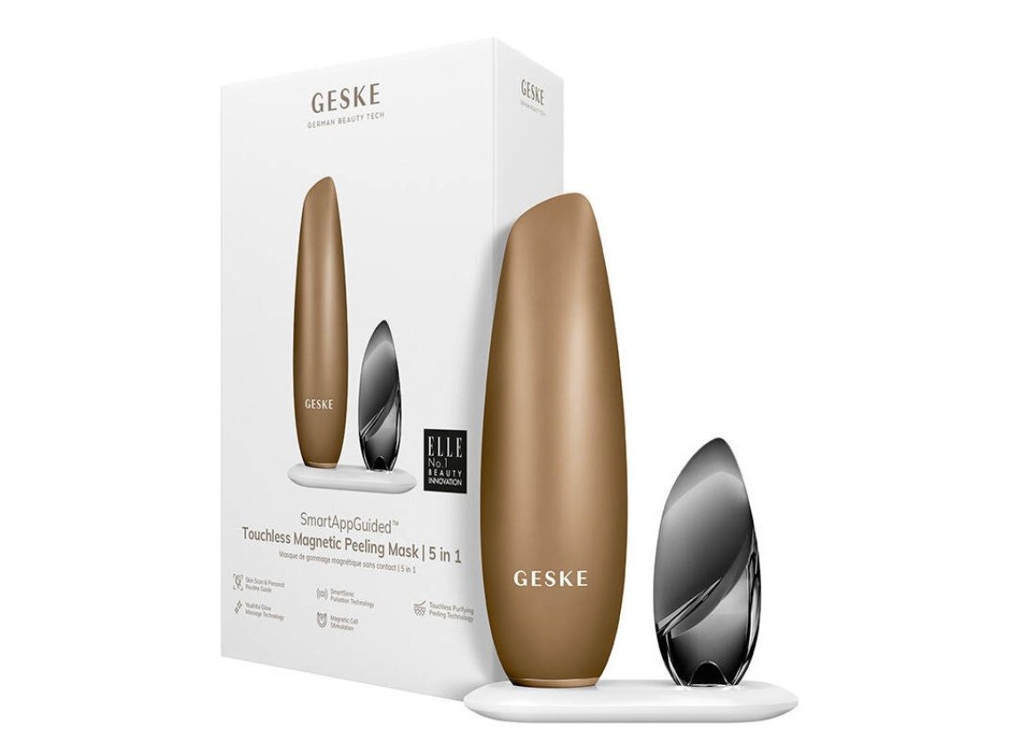 Pelador de mascarillas magn�tico sin contacto 5 en 1 de Geske (gris).