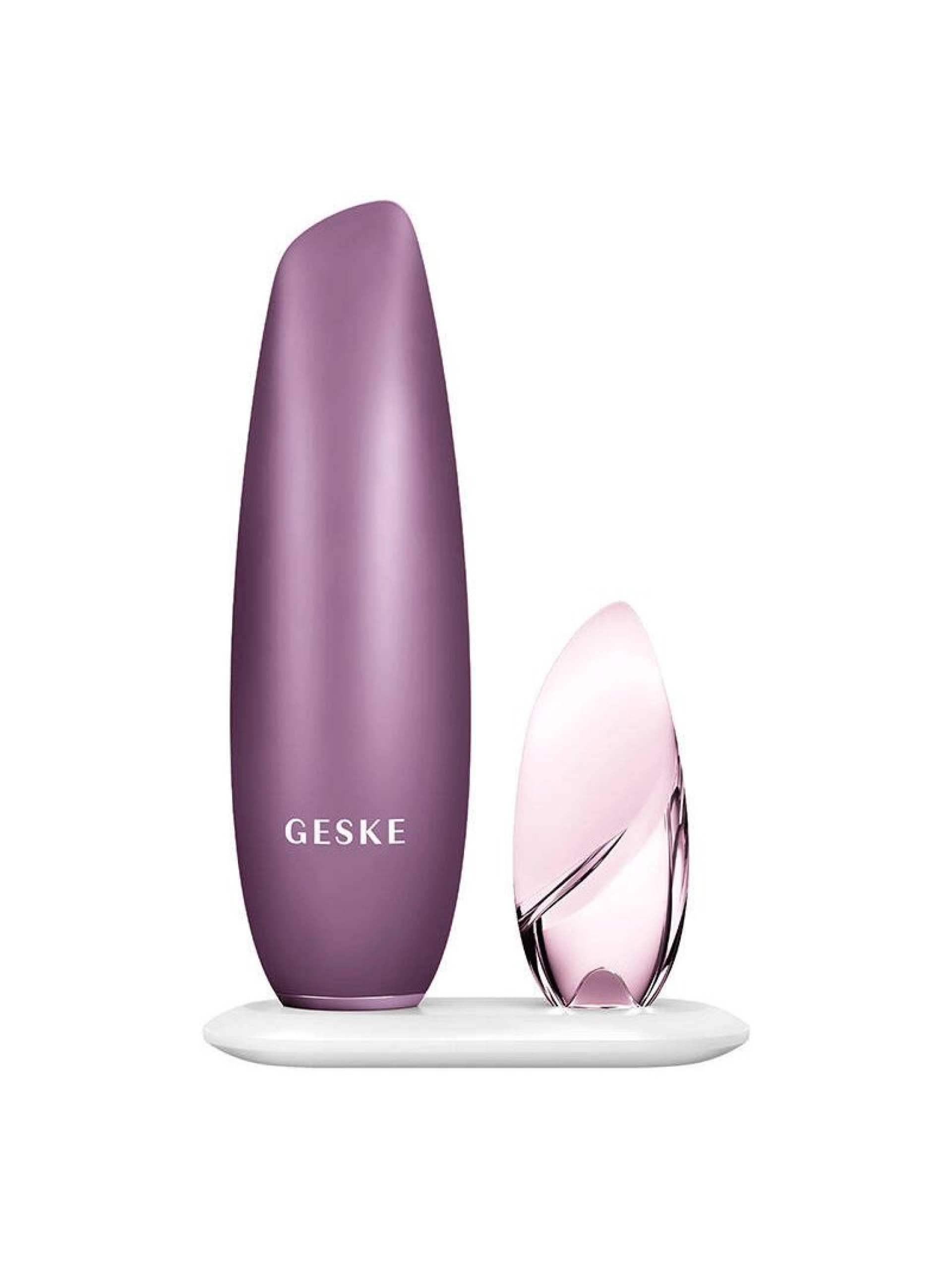 Mascarilla exfoliante facial magnética sin contacto 5 en 1 de Geske (rosa).
