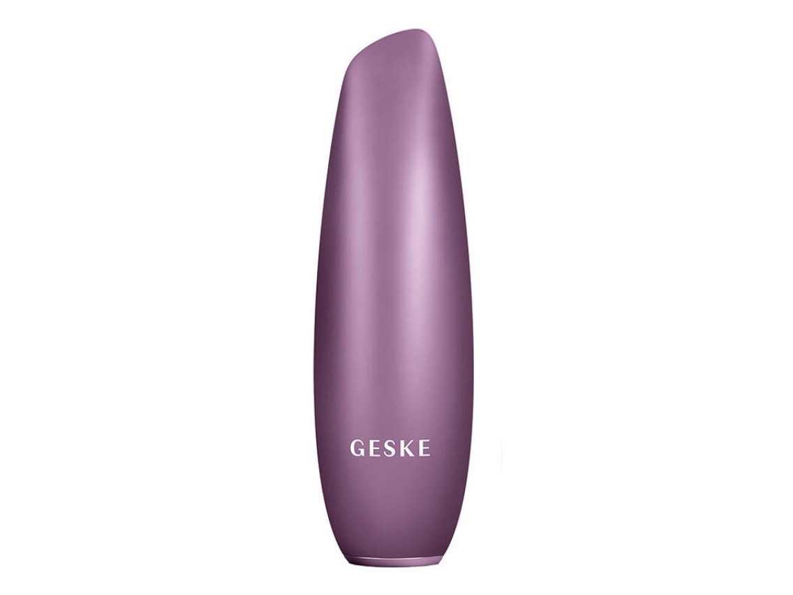 Mascarilla exfoliante facial magnética sin contacto 5 en 1 de Geske (rosa).
