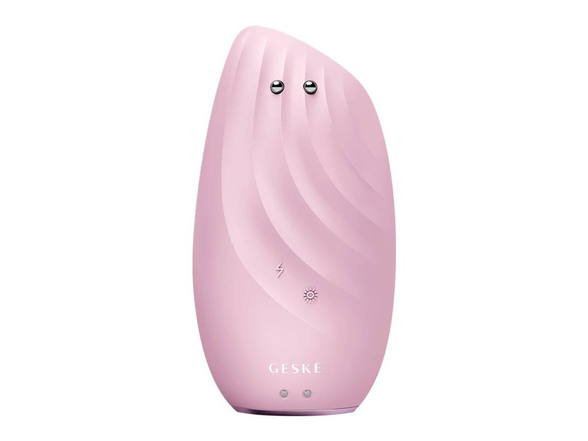Escova Facial Sonic Thermo e Lifter Facial 8 em 1 Geske com APP (rosa)