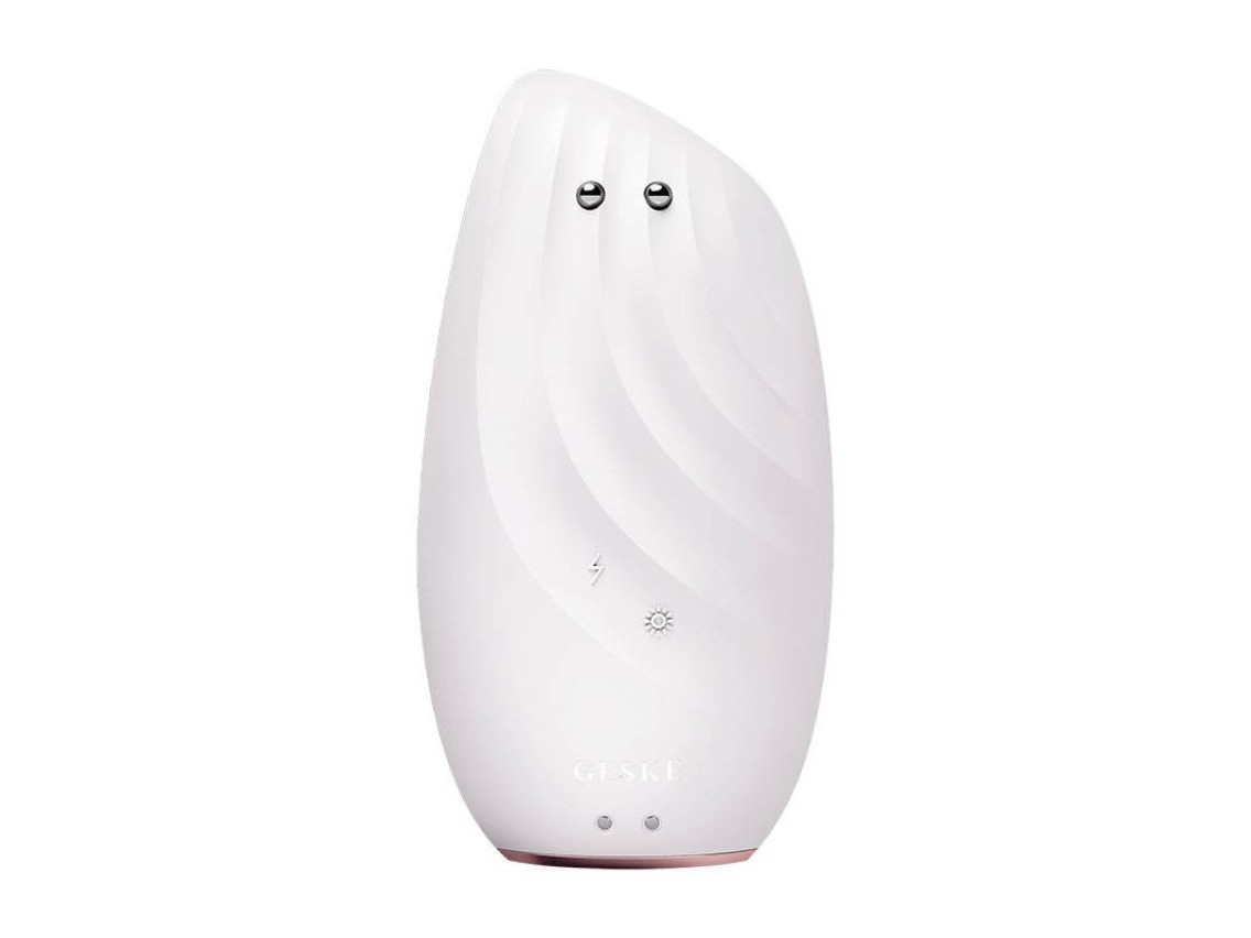 Escova facial térmica sônica e lifting facial 8 em 1 Geske com aplicativo (starlight)
