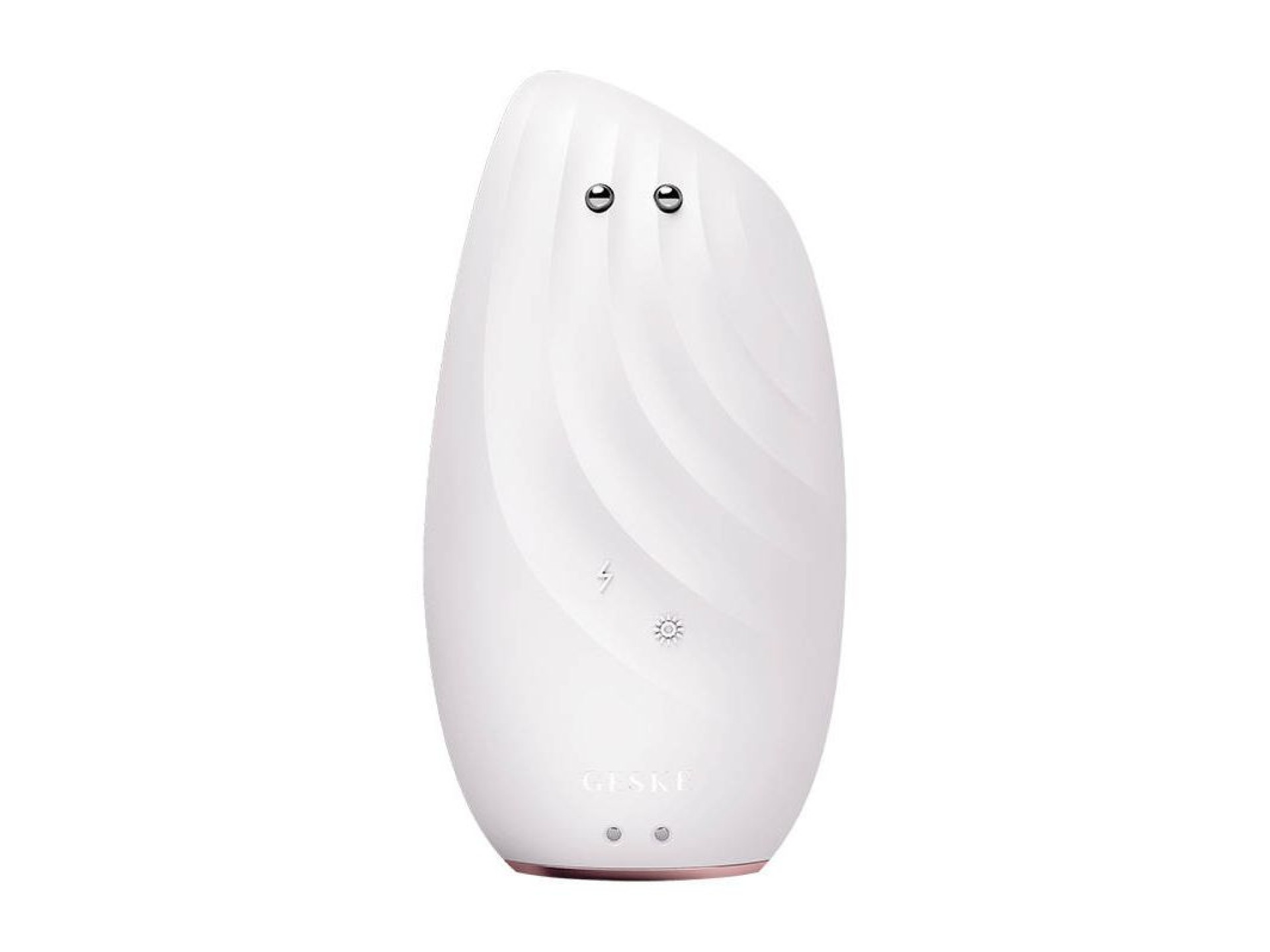 Escova facial térmica sônica e lifting facial 8 em 1 Geske com aplicativo (starlight)