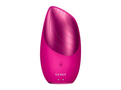 Escova Facial Sonic Thermo 6 em 1 Geske com APP (magenta)