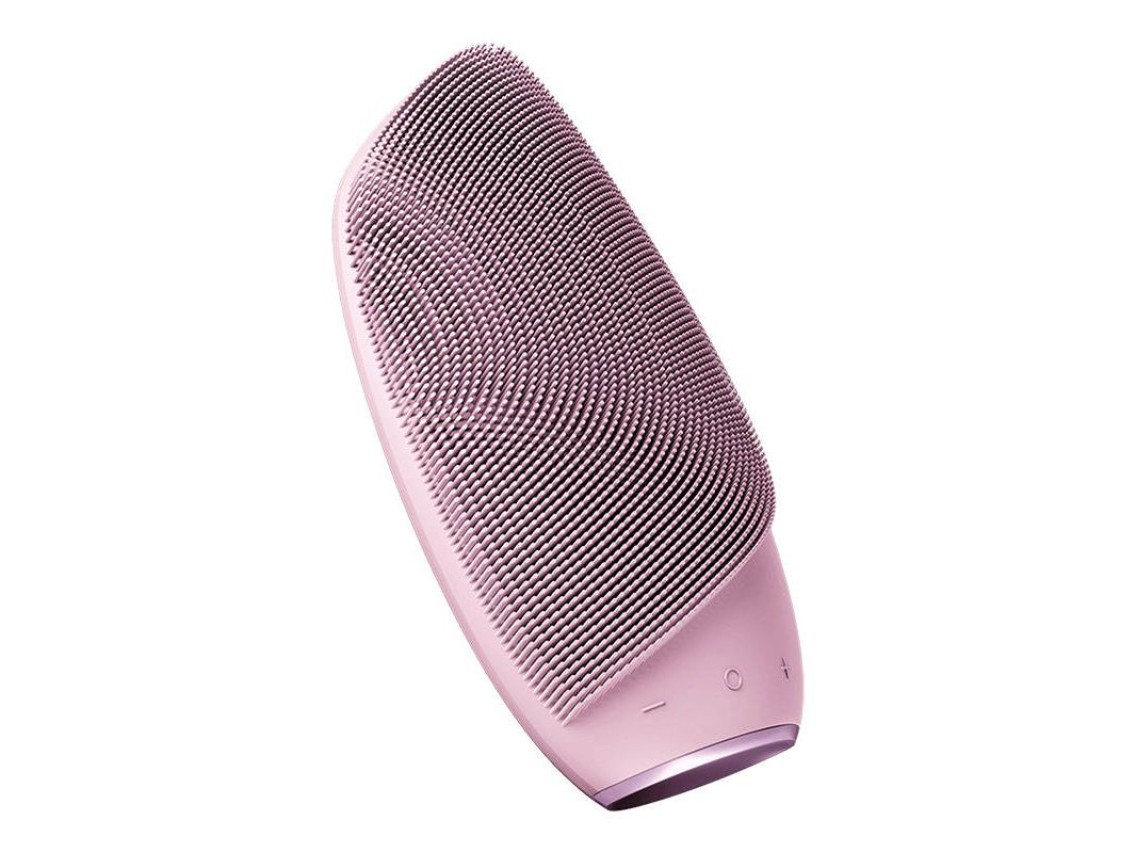 Escova Facial Sonic Thermo 6 em 1 Geske com APP (rosa)