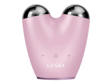 MicroCurrent Face-Lifter 6 em 1 Geske com APP (rosa)