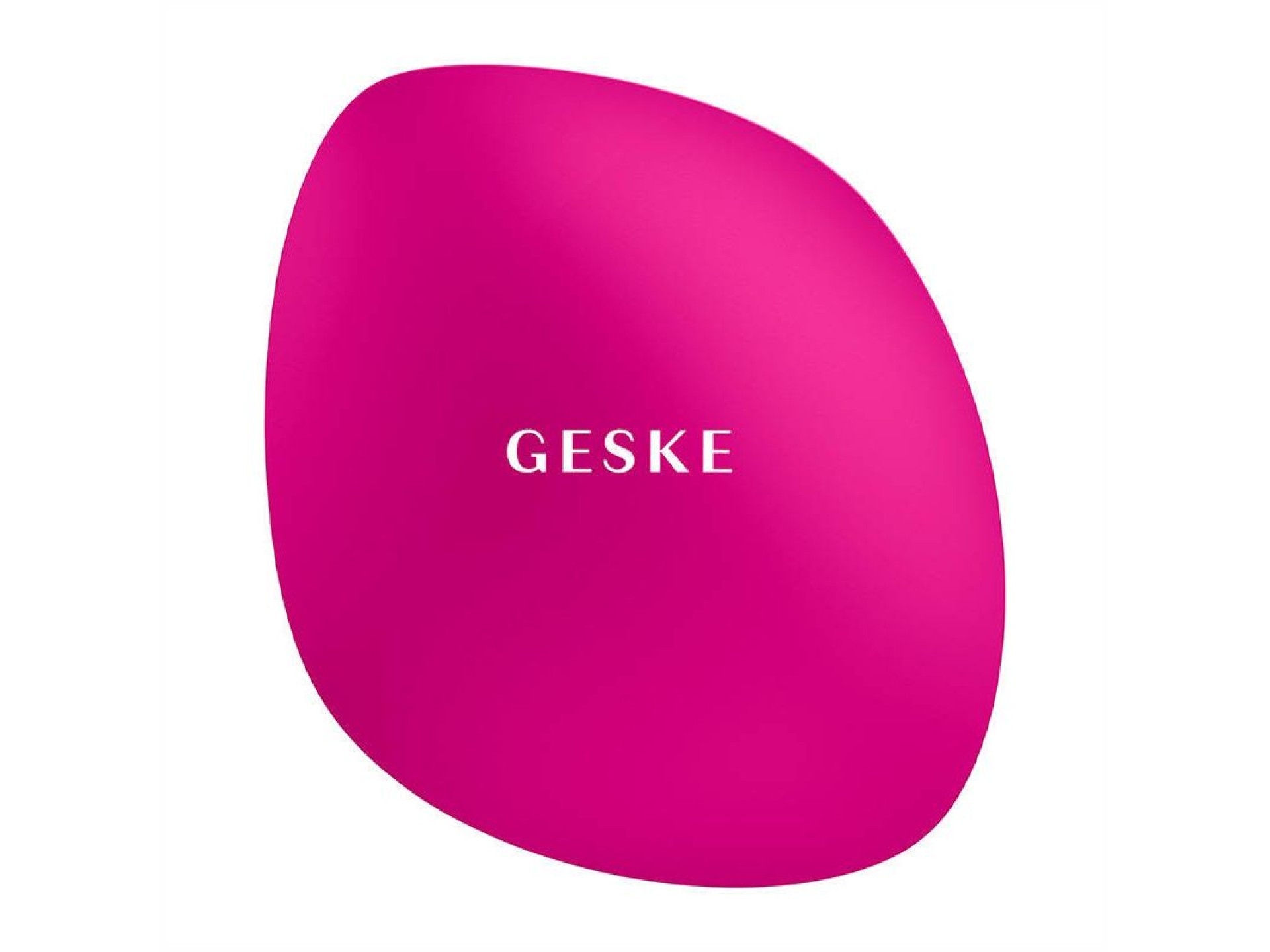 Cepillo de limpieza facial 4 en 1 Geske con aplicación (magenta)