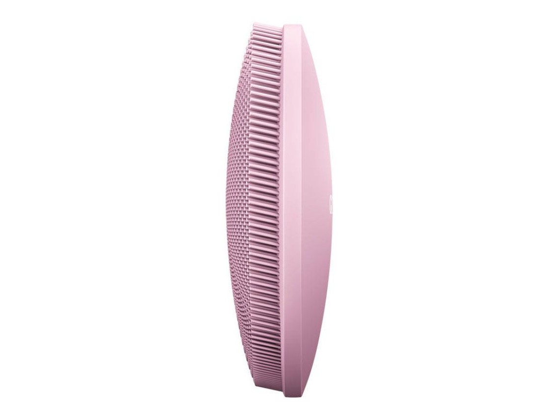 Cepillo de limpieza facial 4 en 1 Geske con aplicación (rosa)