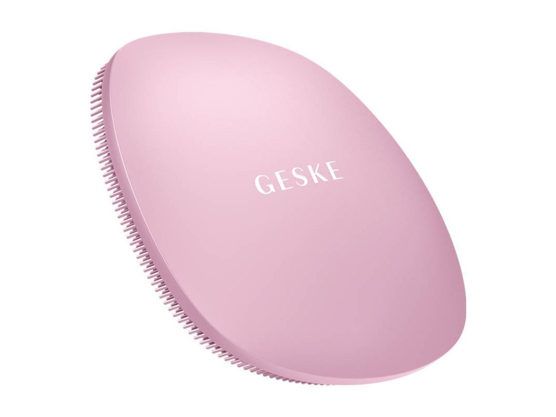 Cepillo de limpieza facial 4 en 1 Geske con aplicación (rosa)