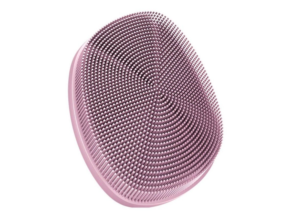 Cepillo de limpieza facial 4 en 1 Geske con aplicación (rosa)