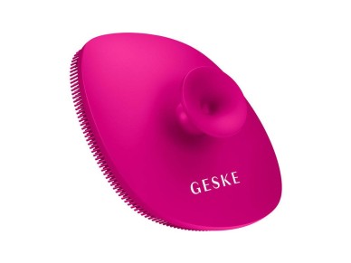 Facial Cleaning Brush 4in1 with Handle Geske with APP(magenta)
