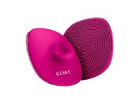 Facial Cleaning Brush 4in1 with Handle Geske with APP(magenta)
