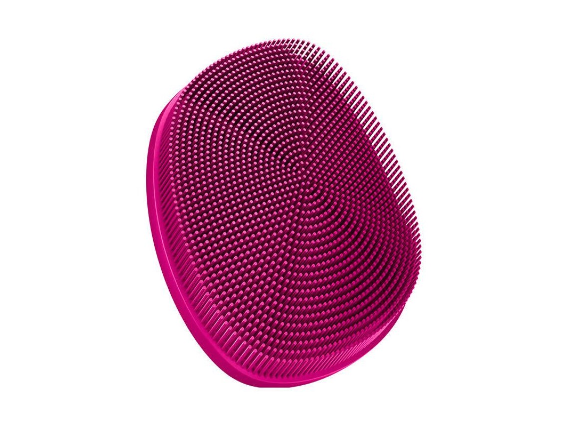 Facial Cleaning Brush 4in1 with Handle Geske with APP(magenta)