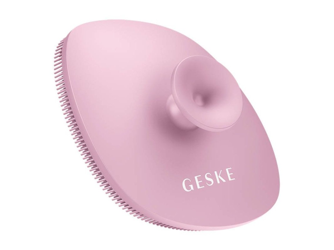 Facial Cleaning Brush 4in1 with Handle Geske with APP (pink)