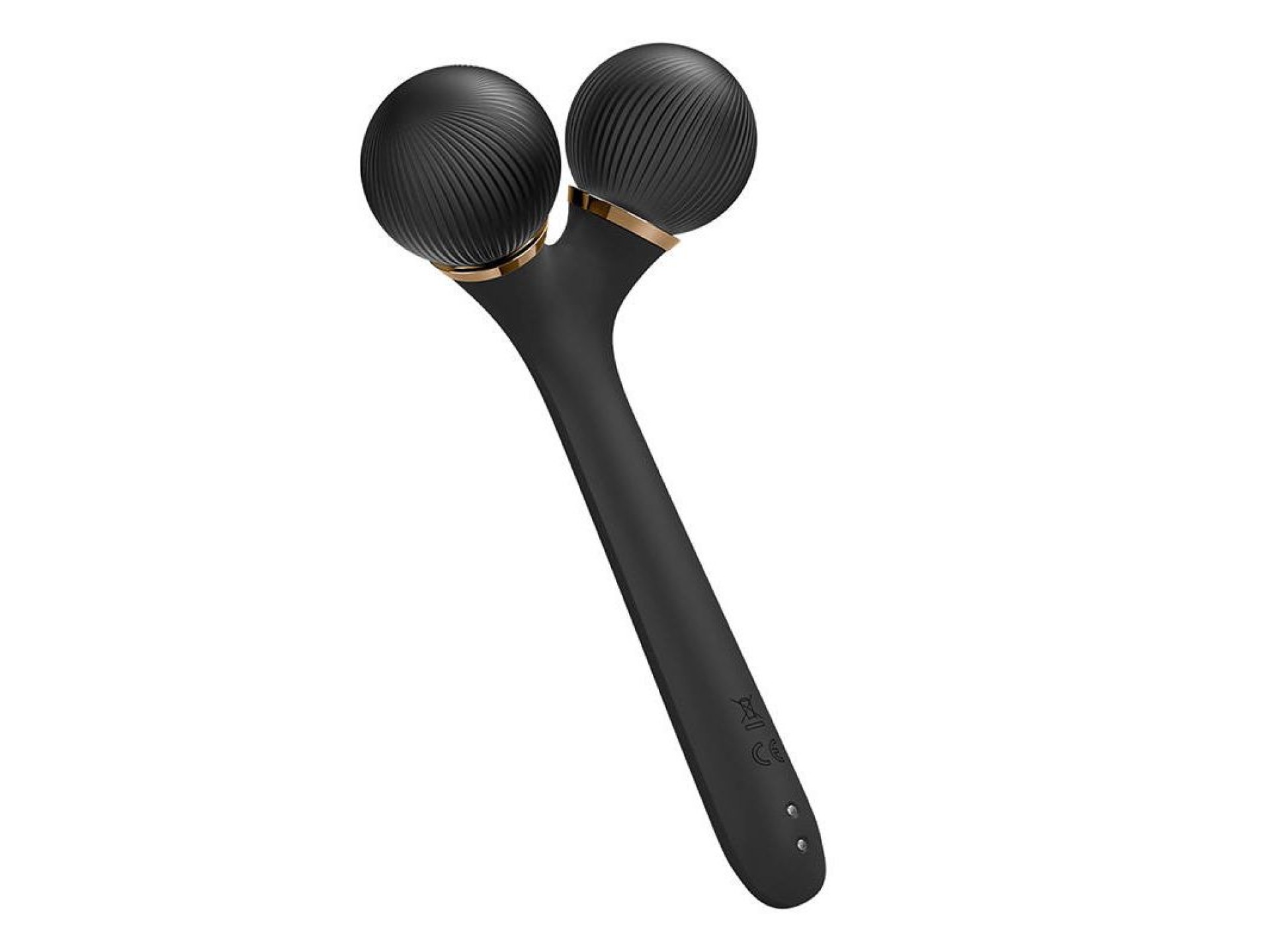 Geske 4-in-1 face and body sonic roller with Application (gray)
