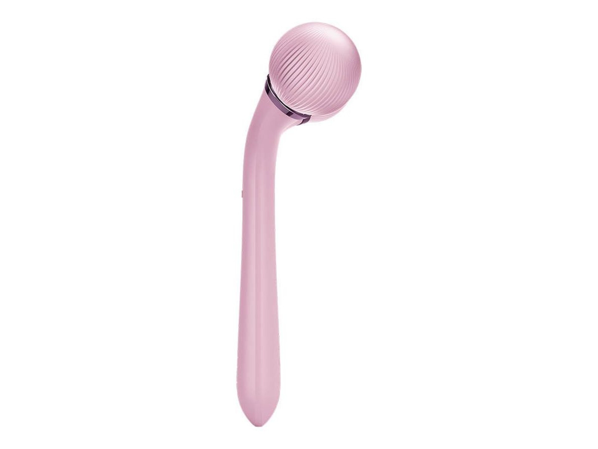 Rodillo sónico facial y corporal 4 en 1 Geske con aplicación (rosa)