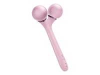 Rodillo s�nico facial y corporal 4 en 1 Geske con aplicaci�n (rosa)
