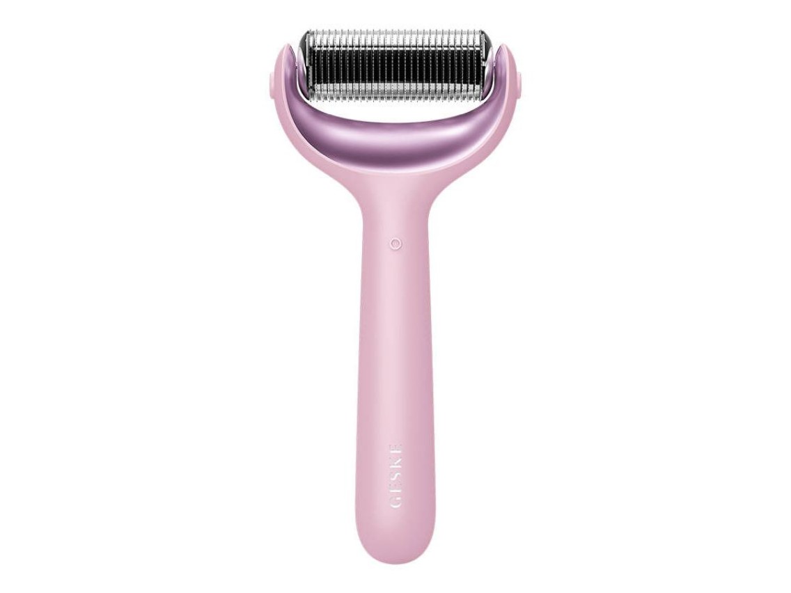 MicroNeedle Face&Body Roller 9in1 Geske with APP (pink)