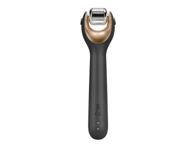 Micro Needle Face Roller 9 em 1 Geske com APP (cinza)