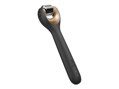 Micro Needle Face Roller 9 em 1 Geske com APP (cinza)