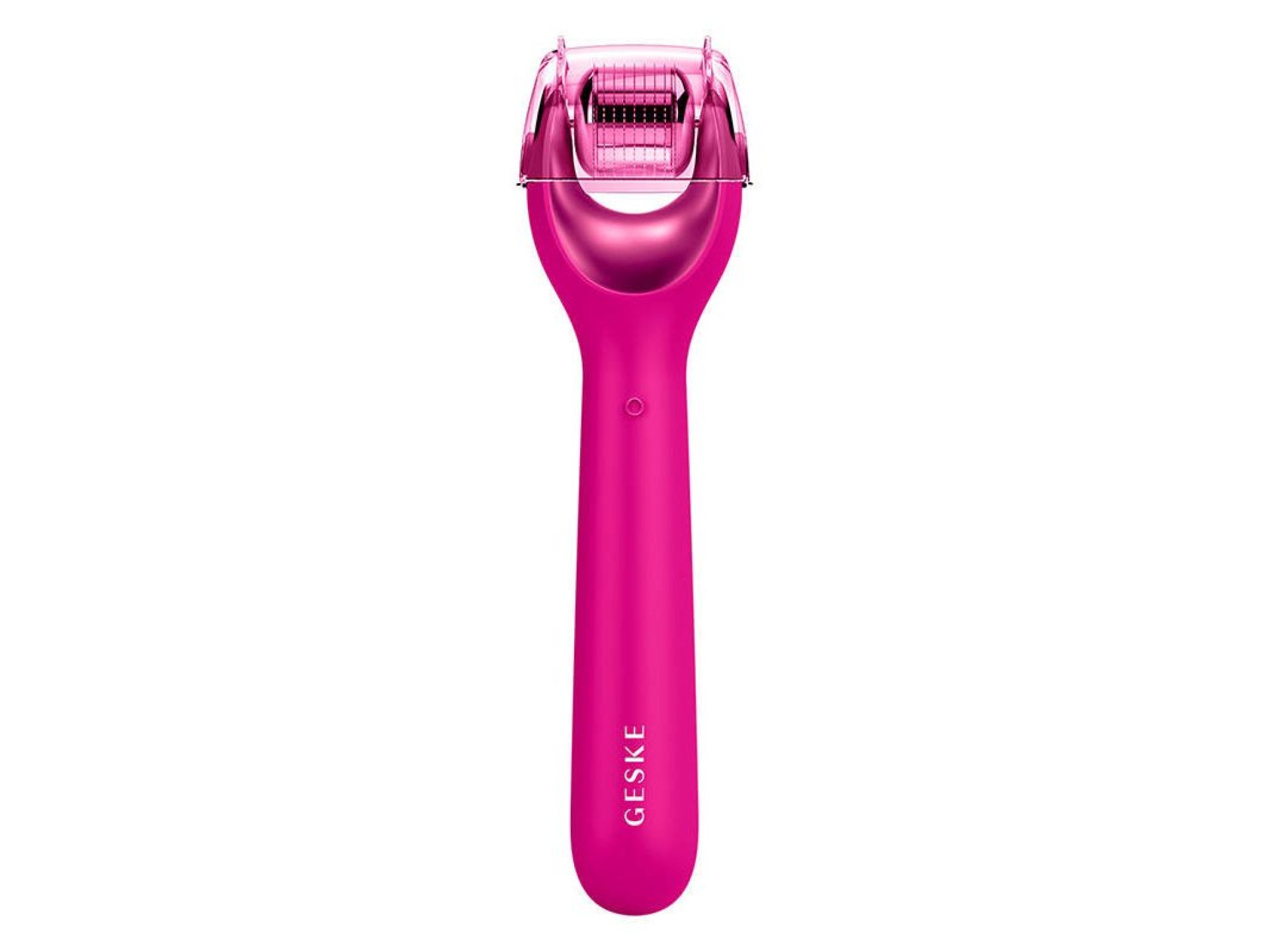 Micro Needle Face Roller 9 em 1 Geske com APP (magenta)