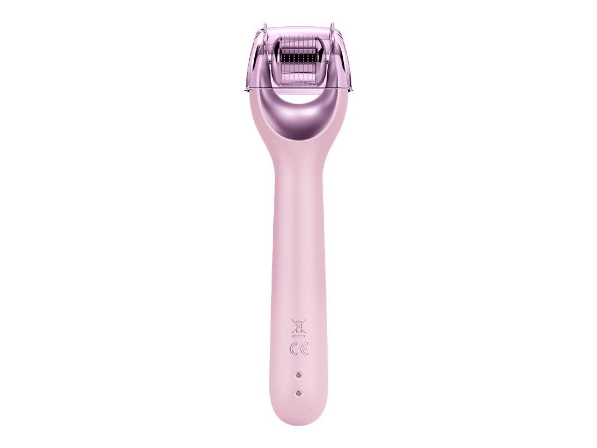 Micro Needle Face Roller 9 em 1 Geske com APP (rosa)