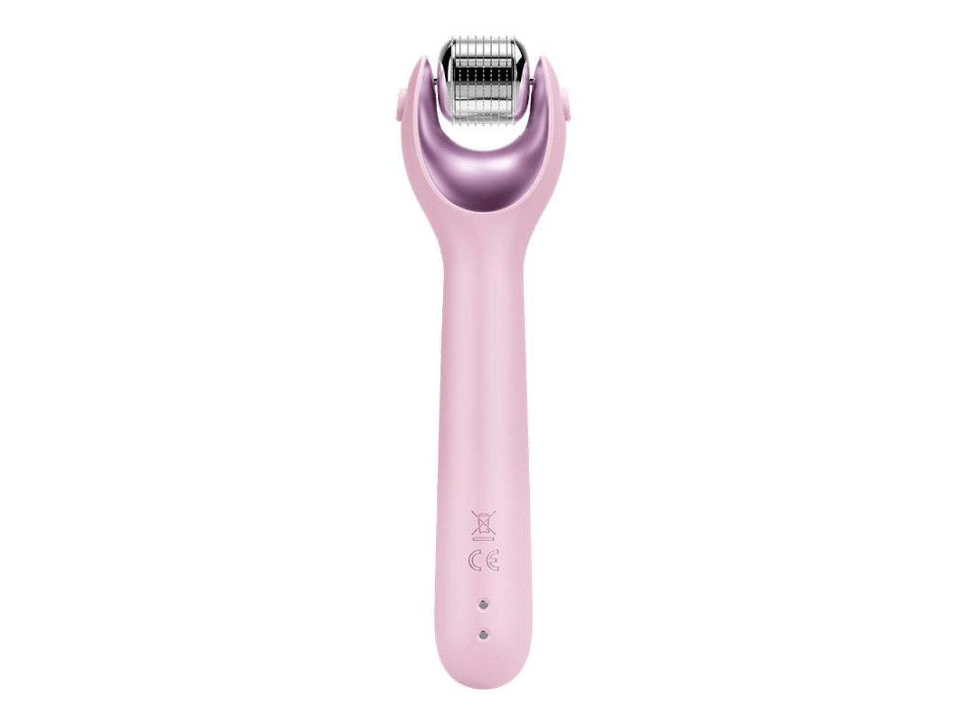 Micro Needle Face Roller 9 em 1 Geske com APP (rosa)