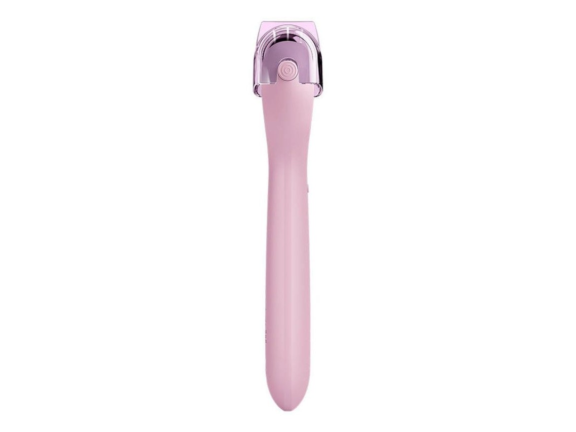 Micro Needle Face Roller 9 em 1 Geske com APP (rosa)