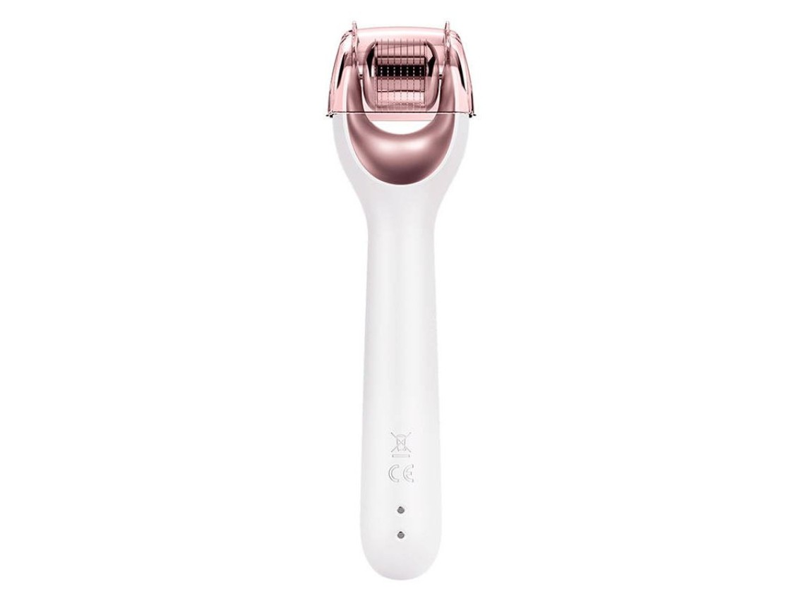 Micro Needle Face Roller 9 em 1 Geske com APP (luz estrela)
