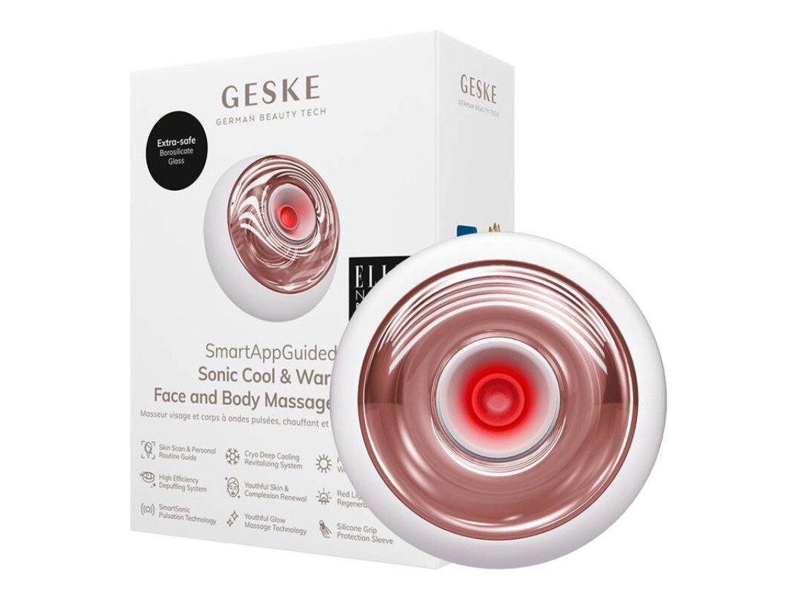 Massageador facial e corporal Geske Sonic Cool & Warm 9 em 1 (starlight)