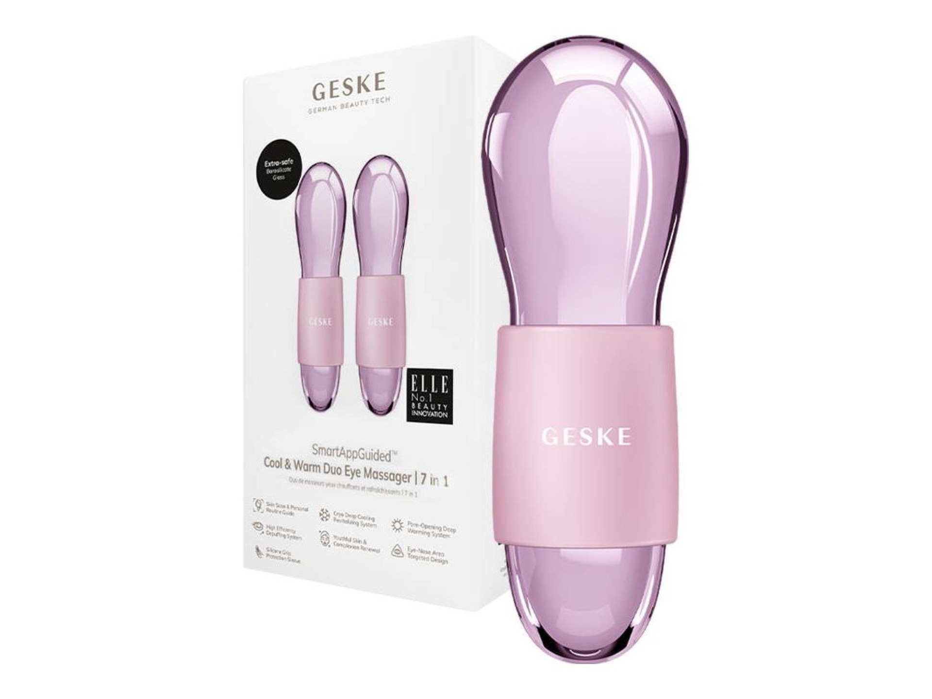 Cool & Warm Duo Eye Massager 7 in 1 Geske (pink)
