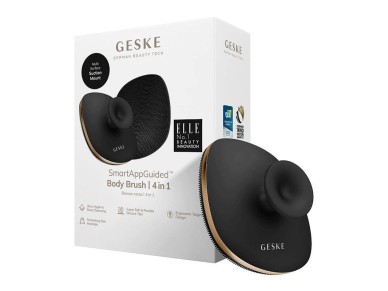 Escova Corporal Geske 4 em 1 (cinza)