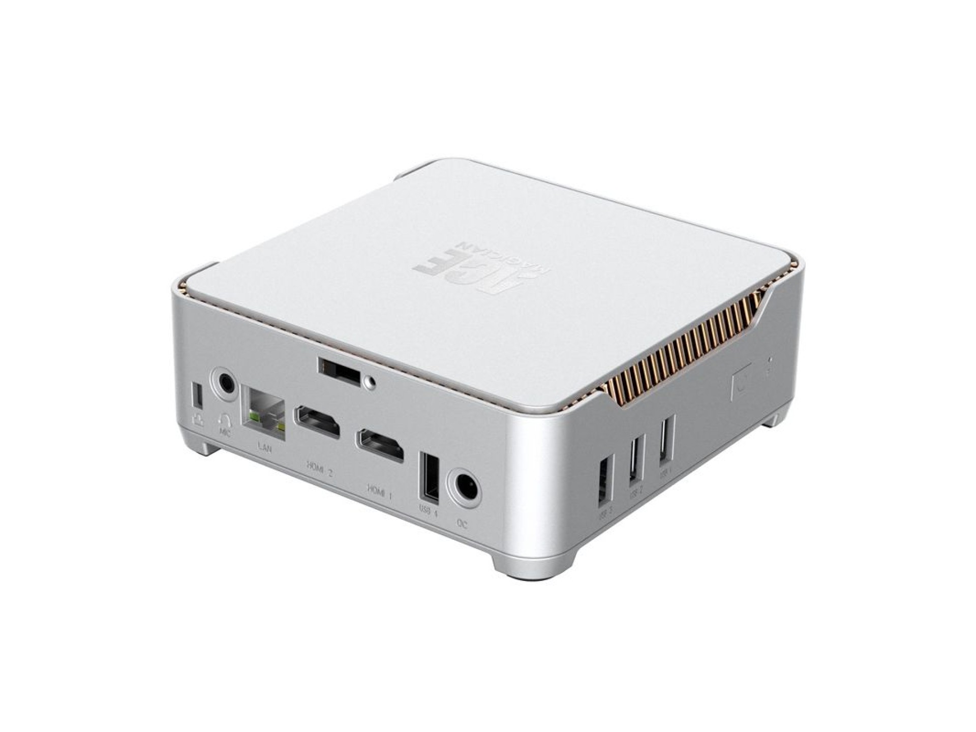 MINI PC AceMagic GK3 PLUS, Intel N97 16GB RAM + 512GB cinza