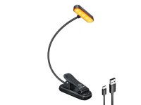 L�mpara inal�mbrica Glocusent ET-Head GLCSNTA1801, luz de lectura con clip, USB-C, 650 mAh, temporiz