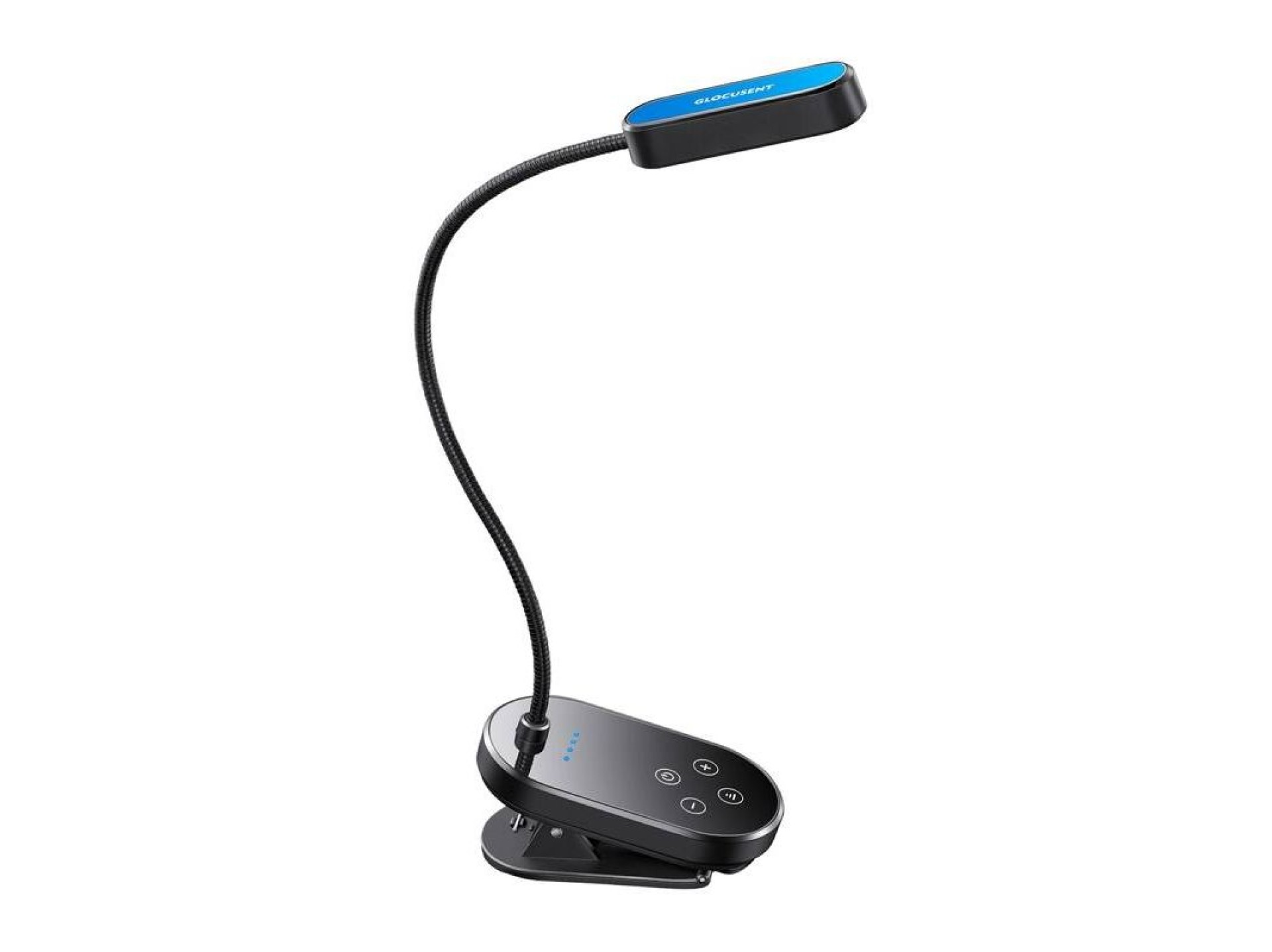 Glocusent Mini wireless light GLCSNTBL004 with clip black