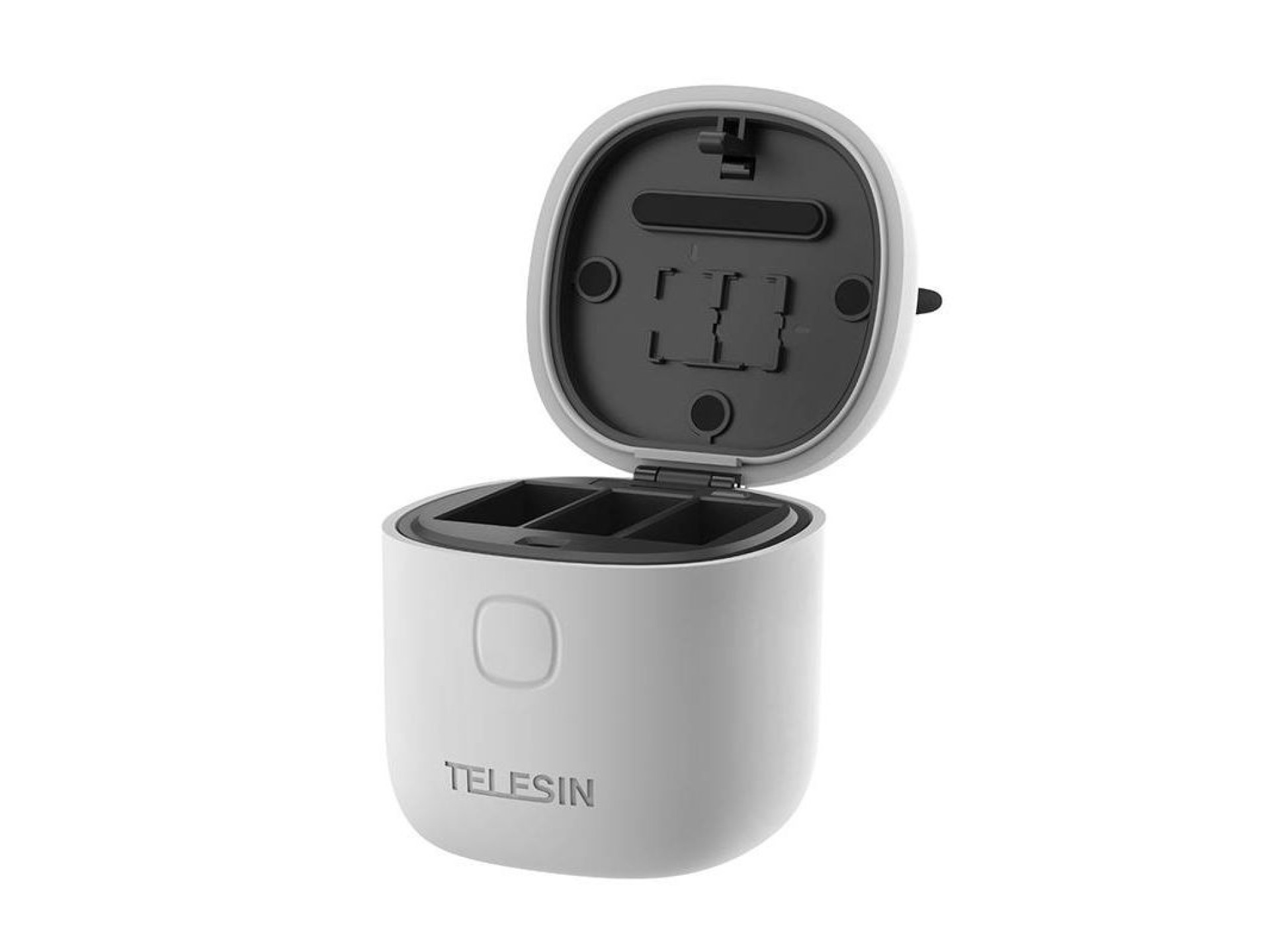 Cargador impermeable de tres canales Telesin Allin Box + 2 baterías para GoPro Hero 12 / Hero 11 / H