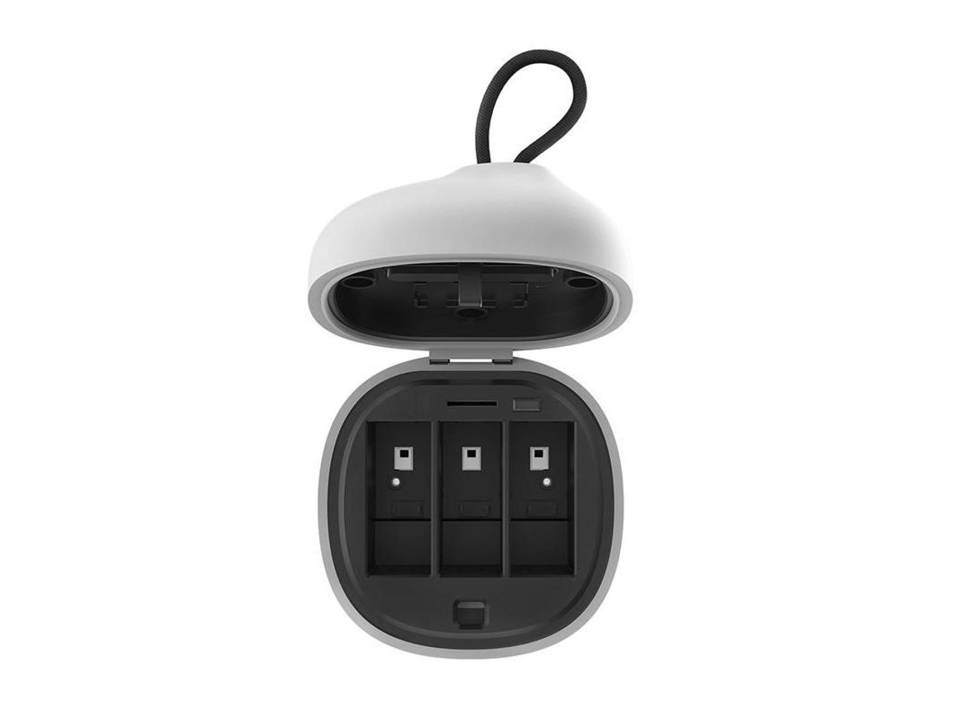 Cargador impermeable de tres canales Telesin Allin Box + 2 baterías para GoPro Hero 12 / Hero 11 / H